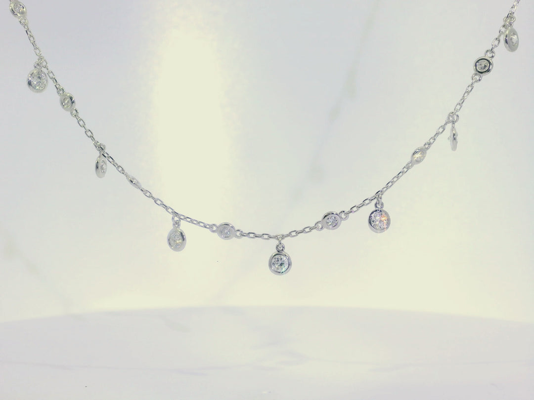 1.50 CTW 14KT WG NECK