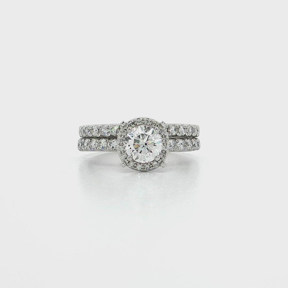 Colorless Diamond Bridal Set (2 ¼ ct. tw.) in 14k White Gold
